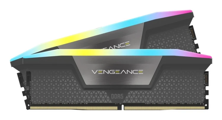 Corsair Vengeance RGB CMH16GX5M2B5200Z40 moduł pamięci 16 GB 2 x 8 GB DDR5 5200 MT/s 288-pin DIMM
