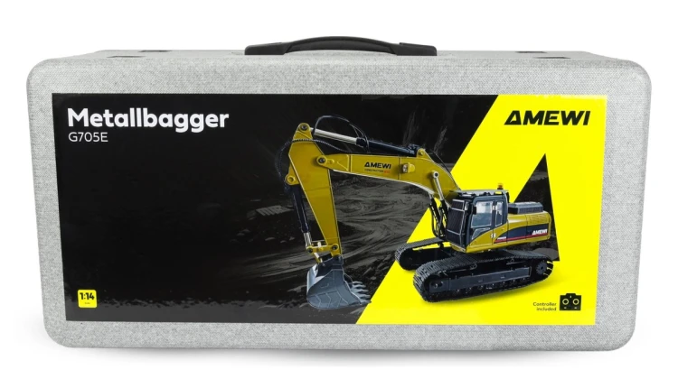 Amewi G705E zdalnie sterowany model Koparka Silnik elektryczny 1:14
