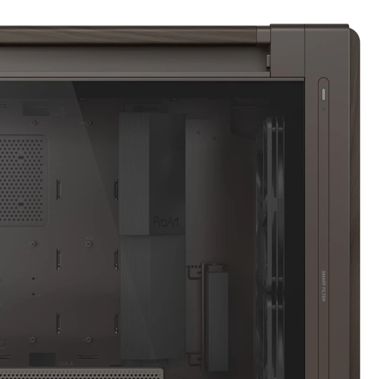 Obudowa Asus PROART PA602 WALNUT WOOD TG PWM RETRO