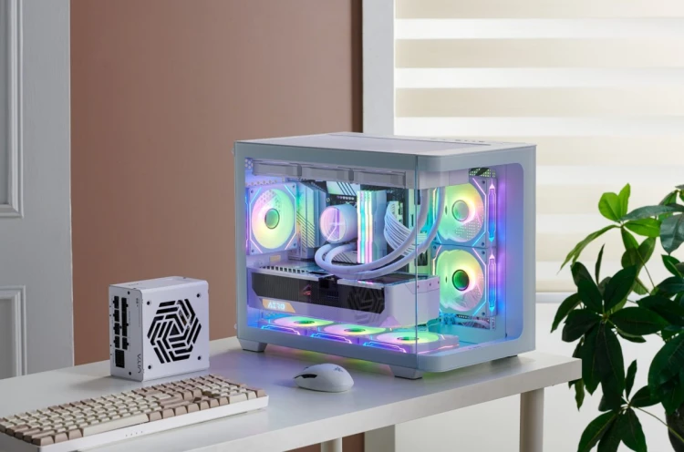 Obudowa FSP Geh Mini S380-WA Micro-ATX/Mini-ITX o.N. White retail