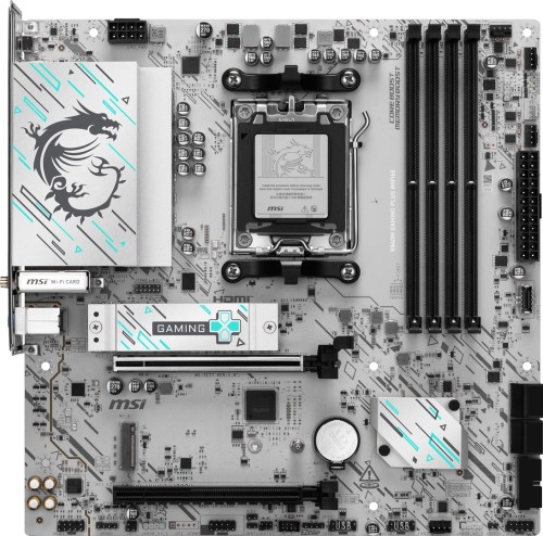 MSI B840M GAMING PLUS WIFI6E płyta główna AMD B840 Gniazdo AM5 micro ATX