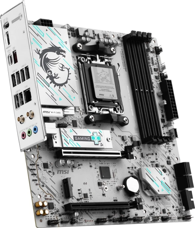 MSI B840M GAMING PLUS WIFI6E płyta główna AMD B840 Gniazdo AM5 micro ATX
