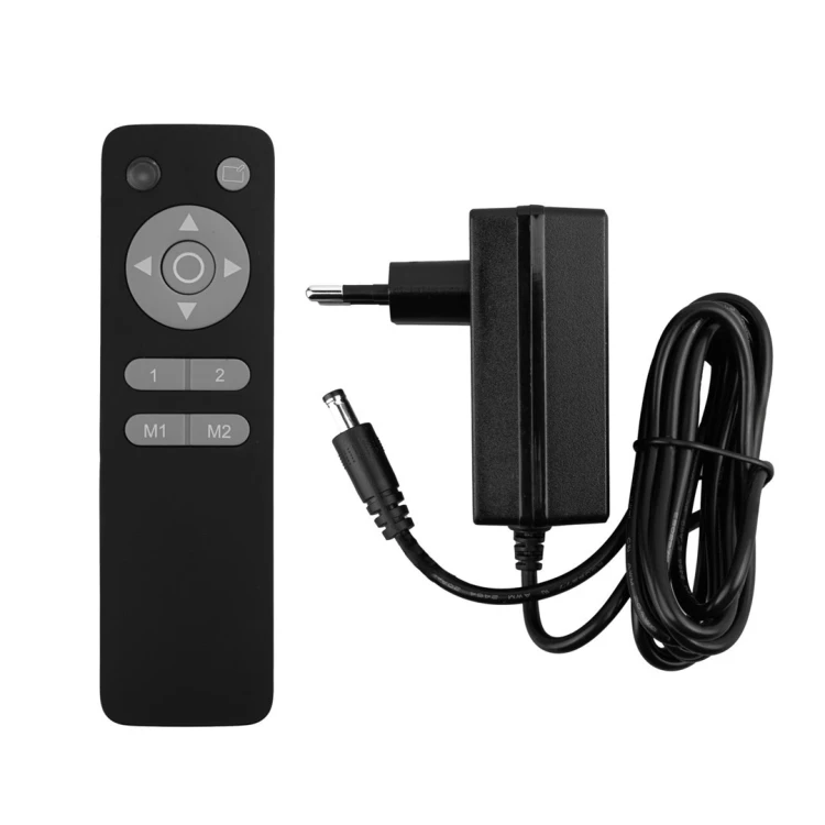 Uchwyt elektryczny do TV Maclean, sufitowy, obsługa Tuya, max. VESA 800x400, dla TV 43-86", max. 55kg, MC-176 T