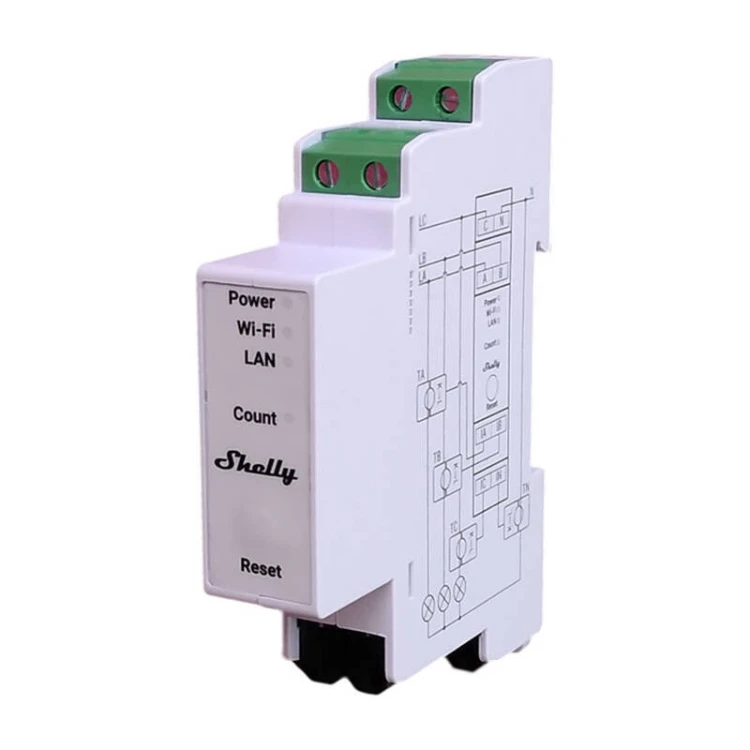 Licznik energii SHELLY Pro 3EM 400A Wi-Fi/Bluetooth