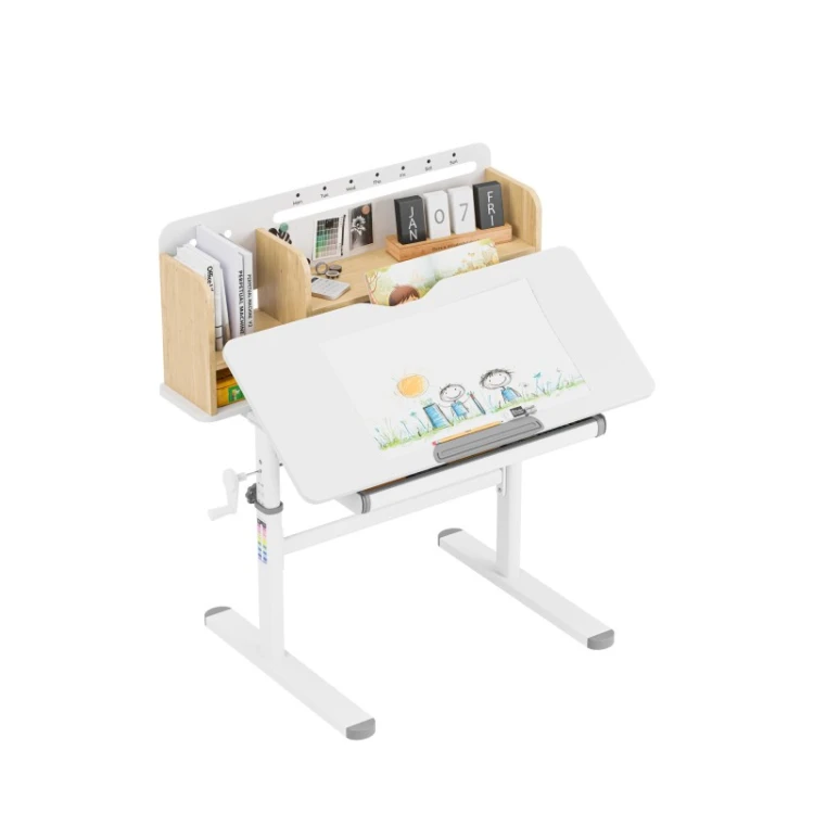 Ergonomiczne biurko dla dziecka Study 5.0 Wood 90 cm