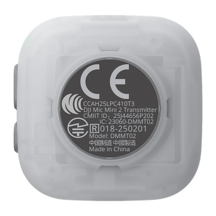 System mikrofonów bezprzewodowych DJI Mic Mini 2 (1 TX + 1 Mobile RX + Etui ładujące)