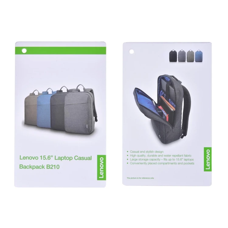 Plecak Lenovo 15.6" Laptop Casual Backpack B210 Zielony (GX40Q17228)