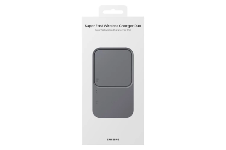 Samsung Wireless Charger Duo (without Travel Adapter), Black