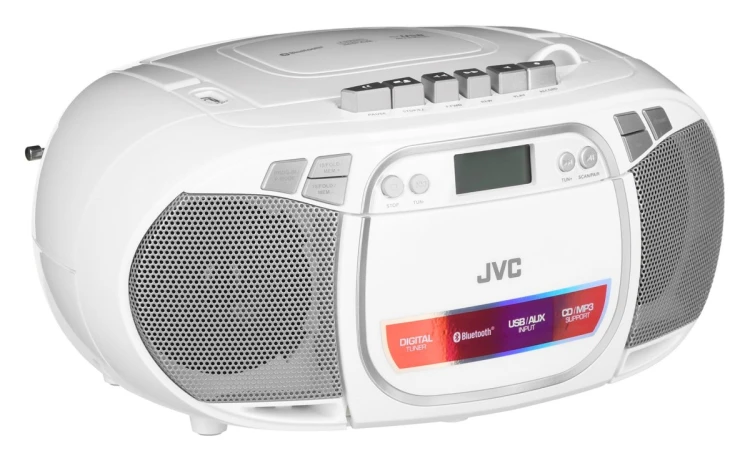 Radioodtwarzacz JVC RC-E451W Boombox white