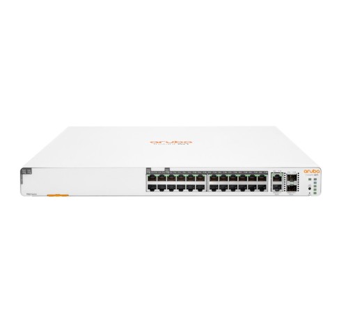 Aruba Instant On 1960 24G 20p Class4 4p Class6 PoE 2XGT 2SFP+ 370W Zarządzany L2+ Gigabit Ethernet (10/100/1000) Obsługa PoE 1U Biały