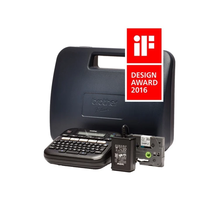 Brother PT-D210VP drukarka etykiet Termotransferowy 180 x 180 DPI 20 mm/s QWERTY