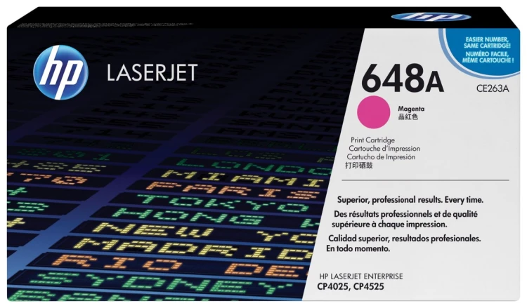 HP 648A oryginalny wkład z purpurowym tonerem LaserJet