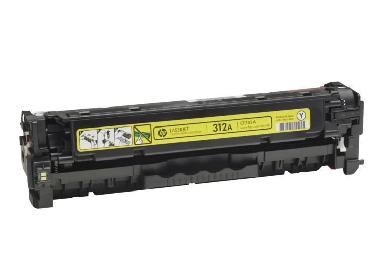 HP Wkład LaserJet 312A z żółtym tonerem