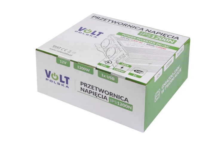 VOLT PRZETWORNICA VOLT POLSKA IPS-1200 12V 230V 800/1200W