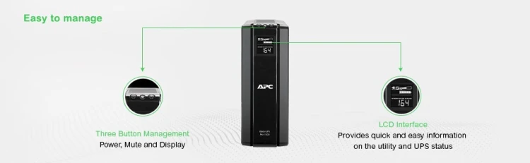 Power-Saving Back-UPS Pro 1500, 230V, Schuko