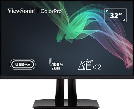Viewsonic VP56 monitor komputerowy 81,3 cm (32") 3840 x 2160 px 4K Ultra HD LED Czarny