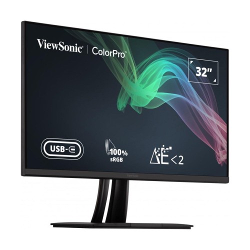 Viewsonic VP56 monitor komputerowy 81,3 cm (32") 3840 x 2160 px 4K Ultra HD LED Czarny