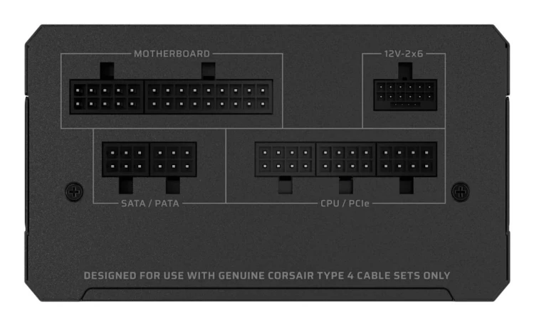 2025 RMe Series, RM850e, 850 Watt, ATX 3.1, PCIe 5.1 GOLD Certified