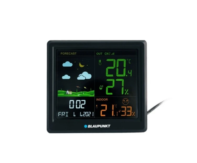 Stacja pogodowa Blaupunkt WS25BK czarna