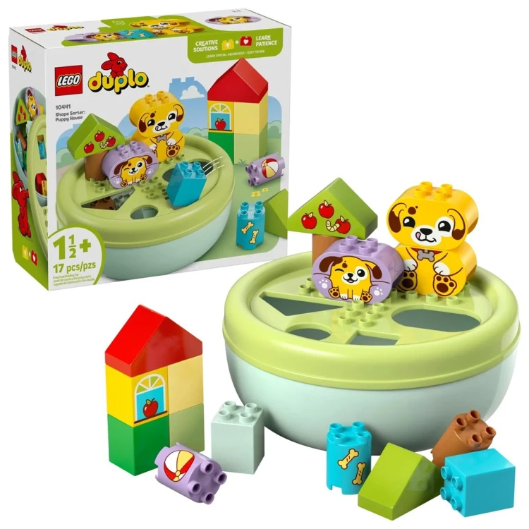 LEGO Duplo 10441 - Sorter kształtów: dom szczeniaczków