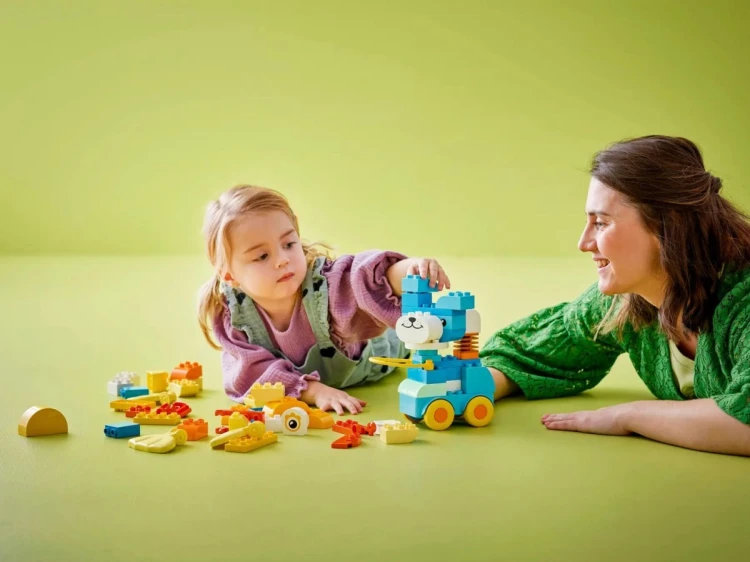 LEGO Duplo 10448 - 3w1 Zwierzątka na kółkach