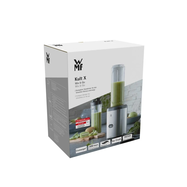 WMF Kult X 0416270011 0,6 l Blender stołowy 300 W Czarny, Srebrny