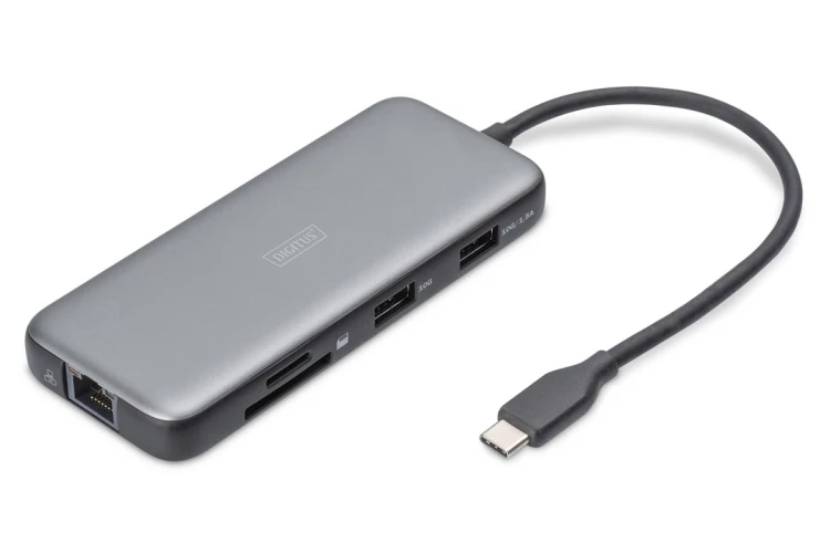 Digitus Stacja dokująca USB-C, 7-portowa