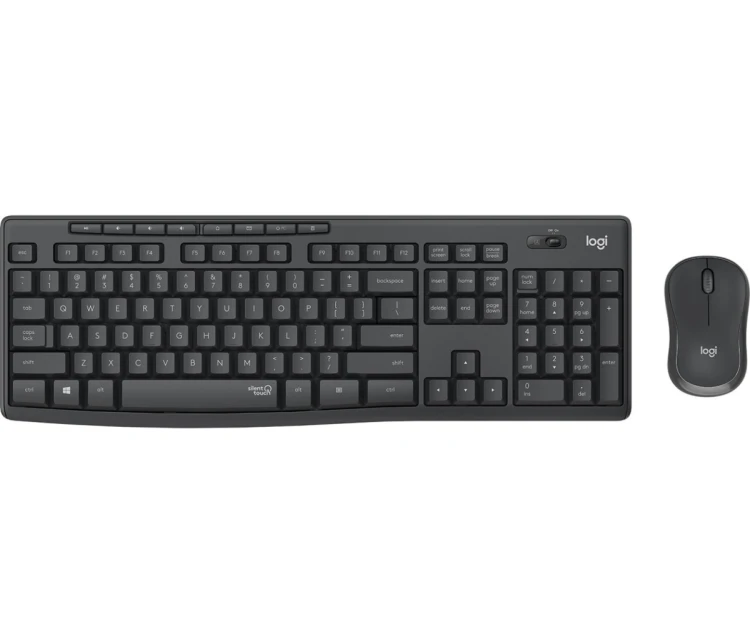 Zestaw bezprzewodowy MK295 SILENT WIRELESS COMBO/GRAPHITE - CZE-SKY - INTNL