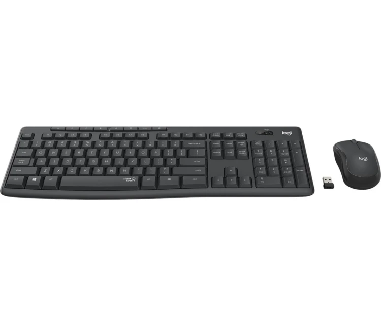 Zestaw bezprzewodowy MK295 SILENT WIRELESS COMBO/GRAPHITE - CZE-SKY - INTNL