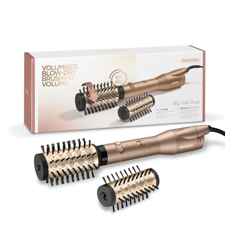 Suszarko-lokówka do włosów Babyliss AS952E (650W; kolor złoty)