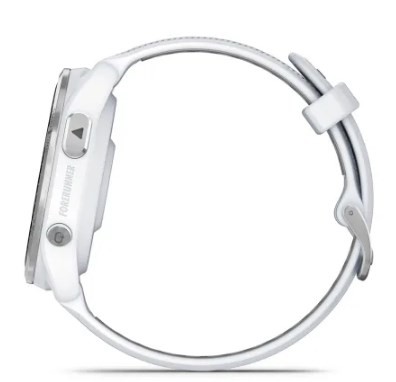 Zegarek sportowy Garmin Forerunner 965 AMOLED 47mm Mleczny Kwarc