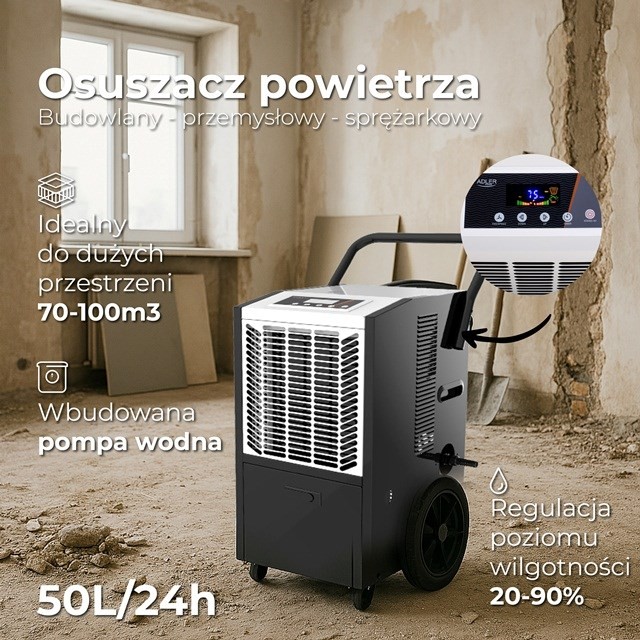 Osuszacz powietrza przemysłowy ADLER AD 7864