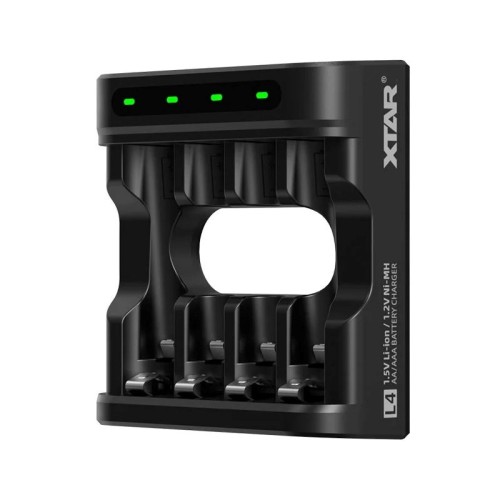 XTAR ŁADOWARKA DO AKUMULATORÓW R03 / AAA ORAZ R6 / AA LI-ION 1,5V / NIMH L4