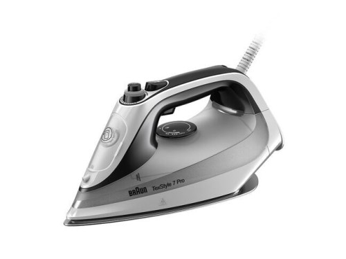 Żelazko Braun TexStyle 7 Pro SI7149WB suche i parowe EloxalPlus stopa żelazka 2900 W, Biały