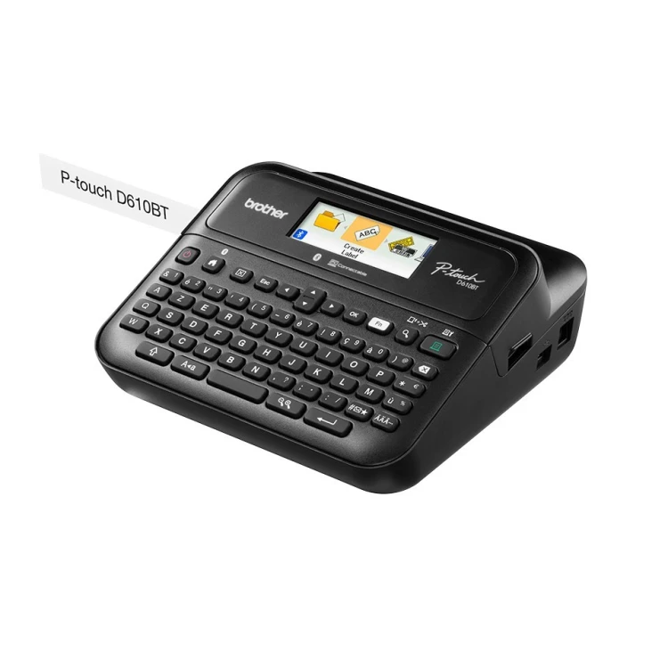 Brother PT-D610BTVP drukarka etykiet Termotransferowy 180 x 360 DPI 30 mm/s Przewodowy i Bezprzewodowy TZe Bluetooth