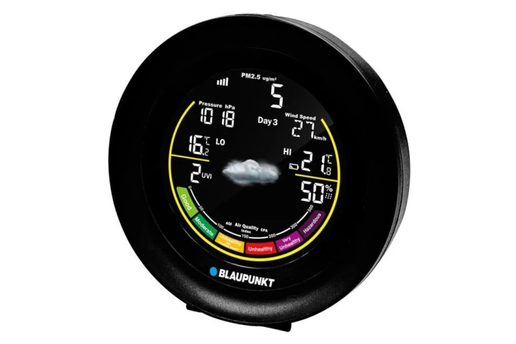 Stacja pogodowa BLAUPUNKT WS35BK APP, czarny