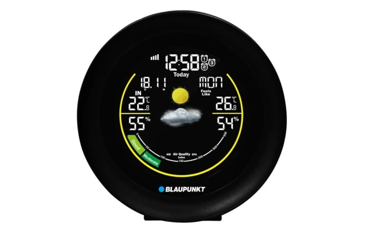 Stacja pogodowa BLAUPUNKT WS35BK APP, czarny