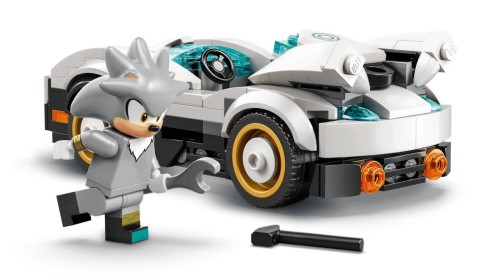 LEGO Sonic the Hedgehog 77118 - Silver w samochodzie kontra Knuckles w monster trucku