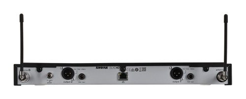 Shure SLXD24DE/B58-G59 - Podwójny cyfrowy system bezprzewodowy z dwoma nadajnikiami/mikrofonami "do ręki"