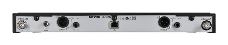 Shure SLXD24DE/B58-G59 - Podwójny cyfrowy system bezprzewodowy z dwoma nadajnikiami/mikrofonami "do ręki"