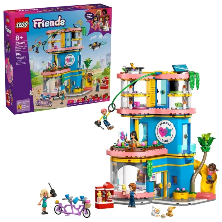 LEGO Friends 42689 - Domek klubu przyjaciół z Heartlake