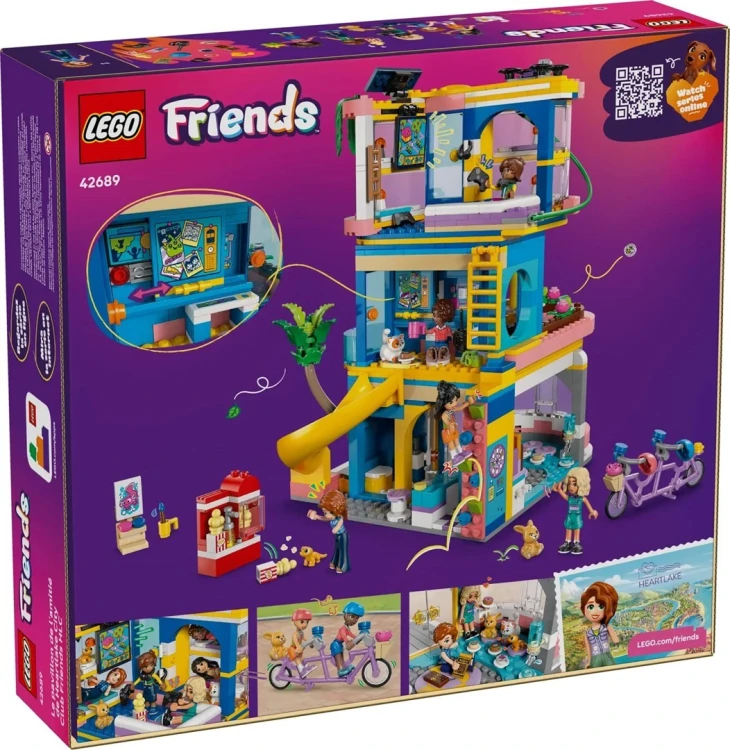 LEGO Friends 42689 - Domek klubu przyjaciół z Heartlake