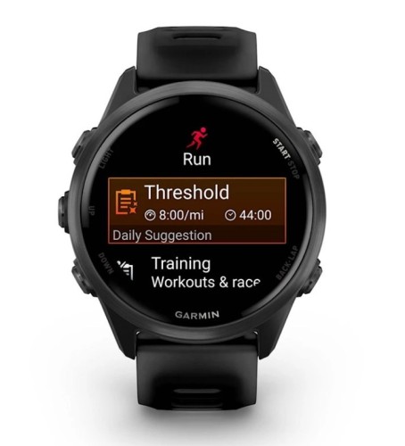 Zegarek sportowy Garmin Forerunner 570 AMOLED 42mm Czarny