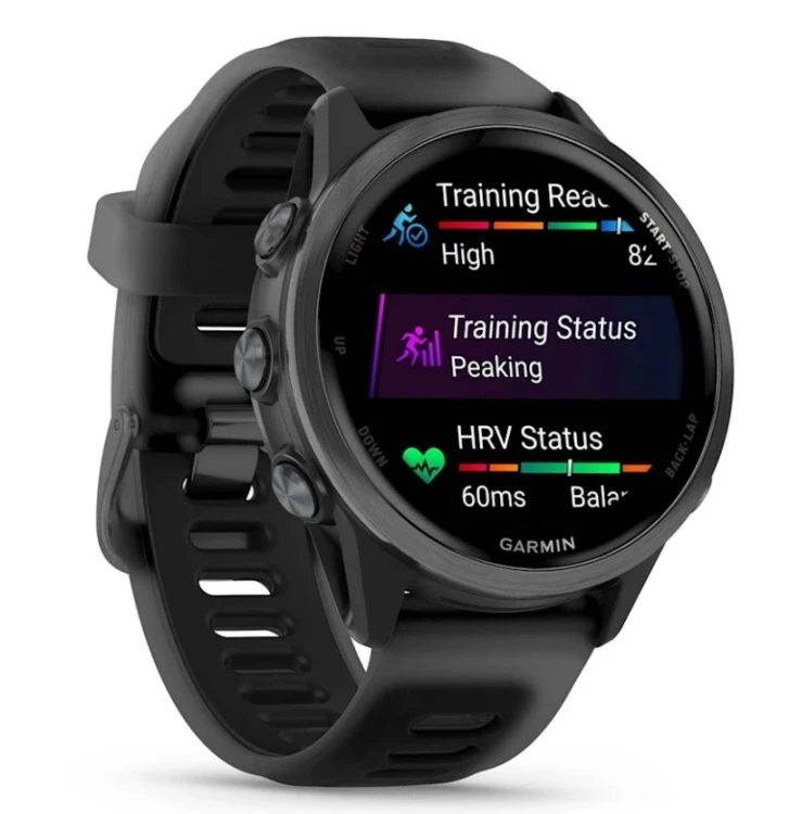 Zegarek sportowy Garmin Forerunner 570 AMOLED 42mm Czarny