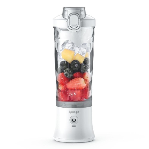Sponge Blender kielichowy Bezprzewodowy 0,6l Biały