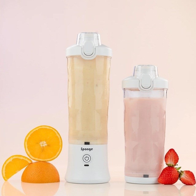 Sponge Blender kielichowy Bezprzewodowy 0,6l Biały