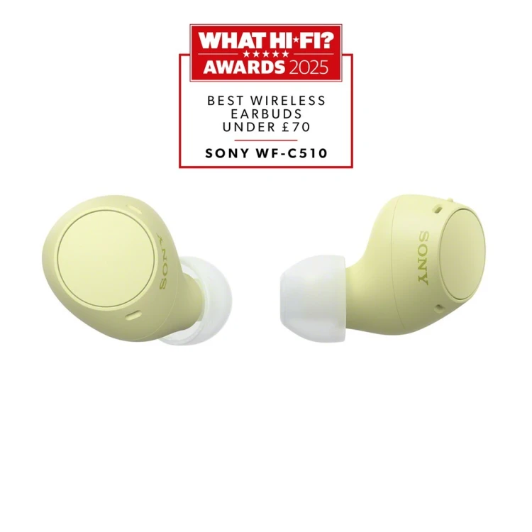 Sony Headphones | WF-C510 | Bluetooth | In-ear | Yellow | Wireless