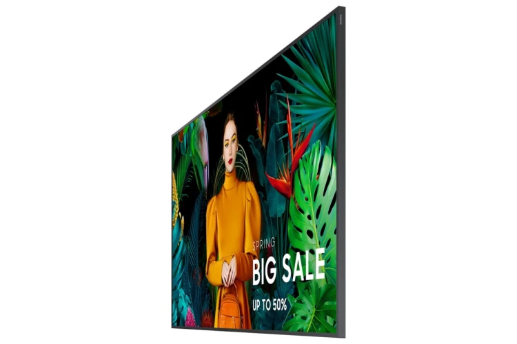 Samsung QB55C Digital Signage 139,7cm 55" LCD Wi-Fi 350cd/m2 4K Ultra HD Czarny Procesor wbudowany Tizen 16/7