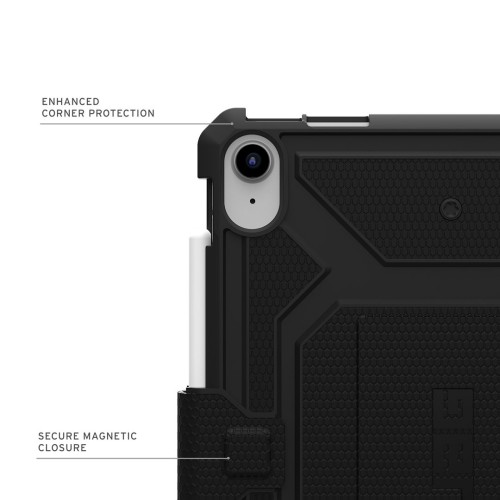 Urban Armor Gear 124509114040 etui na tablet 27,9 cm (11") Folio Czarny