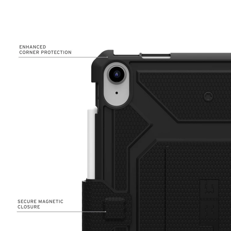 Urban Armor Gear 124509114040 etui na tablet 27,9 cm (11") Folio Czarny